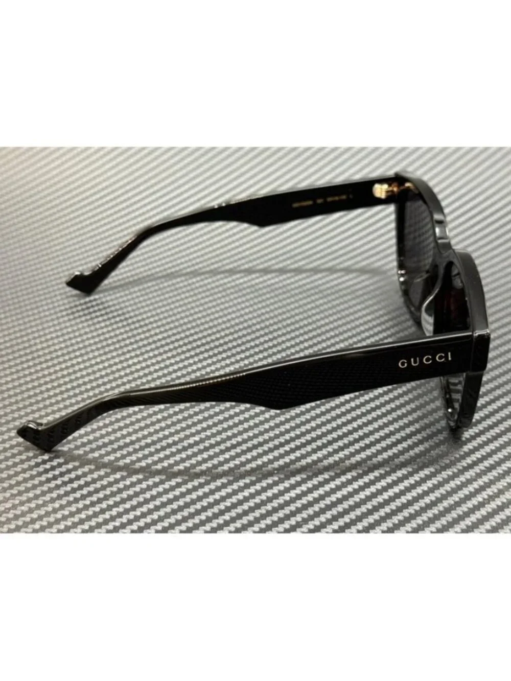 New Gucci Men Black Sunglasses 57-18-145
